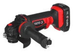 Nurklihvija YATO YT-82826, 18V Li-Ion 2Ah, 125 mm ketas, 10000 p/min, M14 keere, t&ouml;&ouml;riistavaba reguleeritav kaitse