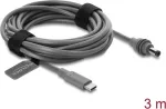 Delock USB Type-C&trade; to DC 5.5 x 2.1 mm toitekaabel Starlink Mini jaoks, 3 m, hall