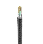Veger V105 USB-A to Lightning kaabel 1,2 m must 2,4A laadimine ja s&uuml;nkroonimine