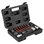 NEO TOOLS Generaatori vabak&auml;igurihmaratta eemaldamise komplekt, 13-osaline, kroomvanaadiumteras, 1/2 tolli ajam, splain/Torx/kuuskantotsikud
