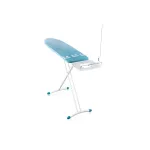 LEIFHEIT Air Board Express L Solid triikimislaud 130x38 cm Thermo-Reflect tehnoloogiaga, k&otilde;rgus reguleeritav 75-98 cm, kokkupandav, &otilde;lakujuline, libisemiskindlad jalad, triikraua hoidik, kaablihoidik, valge/sinine