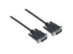 EXSYS DVI-D Dual Link kaabel 24+1 pin isane-iseane 5m must EX-K6310-5