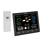 TFA CONTRAST 35.1171.01 traadita ilmajaam 12&ndash;24-tunnise prognoosiga, must