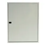 TIBOX AS424 pealepandav jaotuskeskus, 585x750x115 mm, 4 rida x 24 moodulit, siseruumidesse, l&auml;bipaistev uks, valge/hall