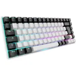 Sharkoon SKILLER SGK50 S3 - Tastatur - 75% - Hintergrundbeleuchtung - USB - QWERTZ - Deutsch - Tastenschalter: Gateron Red (Hot-swappable)