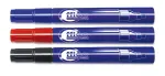 Permanent marker Forpus, 1-5 mm, Bullet tip, Black 1213-001