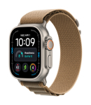 Apple Watch Ultra 4 GPS + Cellular 49mm Natural Titanium korpus Desert Alpine Loop rihmaga - L