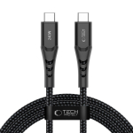 Tech-Protect Ultraboost UB11T USB-C - USB-C kaabel PD 240W, 200 cm, must