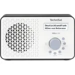 TechniSat VIOLA 200 DAB+ digiraadio &auml;ratuskellaga, valge/must
