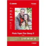 Canon PP-201 Glossy II fotopaber Plus A3 Plus - 20 lehte, 260 g/m&sup2;, A3