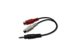 Audio Jack (3.5mm) to 2 RCA kaabel GEMBIRD CCA-406 20 cm Must