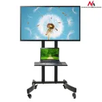 Maclean MC-739 professionaalne teleri alus ratastel, 32-65 tolli (165,1 cm), max 40 kg, VESA kuni 400x600, must
