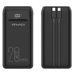 Akupank 20000mAh P169 K 22.5W USB-C + Apple kaabel