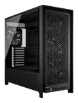 PC Midi Tower korpus CORSAIR FRAME 5000D RS &mdash; Must, ATX/EATX tugi, 3x140 mm esiventilaatorit, karastatud klaas, 250&times;556&times;542 mm