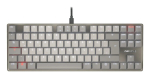 Cherry KC 500 MX LP TKL mehaaniline klaviatuur, 80 %, Cherry MX Low Profile 2.0 Ivory l&uuml;litid, valge taustvalgustus, QWERTZ saksa paigutus, juhtmega USB, hall