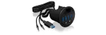 ICY BOX IB-HUB1403A 4-pordiline USB 3.0 lauahub heli sisend-/v&auml;ljundiga, must