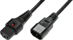 Microconnect PC1021 toitekaabel Must 2 m C13 pistik C14 pistik