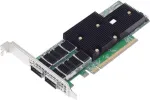 BC 200 GbE 2-pordiline QSFP112 serveriadapter NetXtreme P2200G (2x QSFP112) bulk PCIe 5.0 x16 koos t&auml;isk&otilde;rguse ja madala profiiliga kronsteiniga