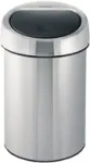 Touch Bin BRABANTIA 3 L Matte Steel Fingerprint Proof, Model 37 86 45