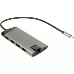 Inter-Tech Argus GDC-802 USB-C dokkimisjaam, 1x HDMI