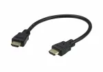 ATEN High Speed HDMI-kaabel Ethernet-toega True 4K (4096X2160 @ 60 Hz); 0,3 m HDMI-kaabel Ethernet-toega