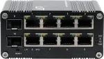 Hallatav Gigabit-l&uuml;liti Exsys EX-62035M-SFP &mdash; 8 Gigabit RJ45 + 2 SFP-porti, veebihaldusega