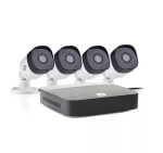 Videovalve komplekt Yale Essentials Smart Home, DVR + 4 Full HD v&auml;likaamerat, juhtmega (LAN), 4 kanalit, 1 TB (SV-4C-4ABFX-2)