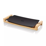 Laudagrill Princess 103026 Table Chef Pure Black alumiiniumist bambusest must 220W