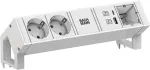 Pistikupesadega pikendusjuhe Bachmann DESK2, 2x CEE 7/3 pistikupesa, mudel 902.3213