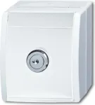 BUSCH JAEGER T&uuml;&uuml;p F 2P+E 5 35 &deg;C Valge IP44 250 V