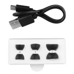 Juhtmevabad k&otilde;rvasisesed k&otilde;rvaklapid Audiocore AC591 PRO &mdash; h&uuml;briidne ANC, ENC, 6 mikrofoni, USB‑C laadimine, kuni 9h taasesitus, Tuya &uuml;hilduv, must
