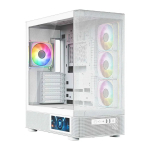MODECOM VOLCANO AQ400 ARGB MIDI tornarvuti korpus, valge