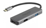 DeLOCK USB USB-C Dual HDMI Adapter 4K 60Hz USB Port