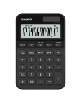 Lauakalkulaator CASIO MS-20YC &mdash; baasmudel, patarei/p&auml;ikeseenergia toide, maksu- ja kasumiarvutused, must
