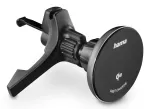 Hama 00201736 mobiilseadme laadija nutitelefonile Must USB juhtmevaba laadimine kiirlaadimine Auto
