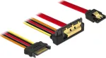 SATA-kaabel DeLOCK 85229 0,3 m SATA 7-kontaktiline SATA 22-kontaktiline must