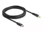 DeLOCK s&uuml;learvuti laadimiskaabel USB USB-C isane 5.5 x 2.5 mm isasele 1.5m 20V