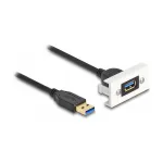 DeLOCK Easy 45 moodul SuperSpeed USB USB 3.2 Gen 1 USB Type-A emane isasele 1m