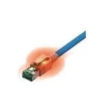 EasyLan S/FTP paigalduskaabel Cat.6A klass EA LSOH sinine 0,5m - EasyLan DualBoot LED paigalduskaabel RJ45 S/FTP Cat.6A (klass EA)