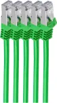 ShiverPeaks BS75511-G-SET5 v&otilde;rgukaabel roheline 1 m Cat7 S/FTP