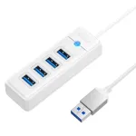 USB-jaotur ORICO 4-pordiline USB 3.0 PW4U-U3 &mdash; 4x USB-A porti, USB 3.0 edastus