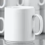 Esmeyer Diane 402-316 portselanist kohvitass 280 ml, valge, 6-osaline komplekt