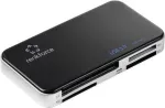 Renkforce RF-PCR-350 v&auml;line USB 3.0 m&auml;lukaardilugeja, must (RF-5173664)