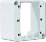 Pinnale paigaldatav korpus Omnitronic ELA 80711301 valge heliseadmete paigutamiseks