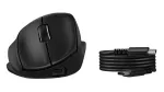 Juhtmevaba ergonoomiline kaldhiir HP Tilt Ergonomic 725M, must
