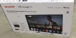 V&Auml;LJAM&Uuml;&Uuml;K. Sharp 50HP6265E 50-tolline (126 cm) QLED 4K Ultra HD Google TV, Dolby Vision, Dolby Atmos, keskalus | Sharp 50HP6265E | 50 | nutiteler | Google TV | UHD | must | KAHJUSTATUD PAKEND