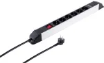 Pistikupesade komplekt ShiverPeaks S/CONN 6 pesaga ja USB-portidega