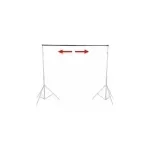 Walimex Pro teleskoopiline taustaposti 120-307 cm, kuni 6 kg, Spigot-&uuml;hendus