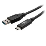 C2G USB-C isane USB-A isasele kaabel 0,15 m USB 3.2 Gen 1 5 Gbps