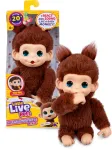 Moose Toys Little Live Pets My Baby Monkey 'Chikki Cherry', poiss/t&uuml;druk, 2 a, heliga